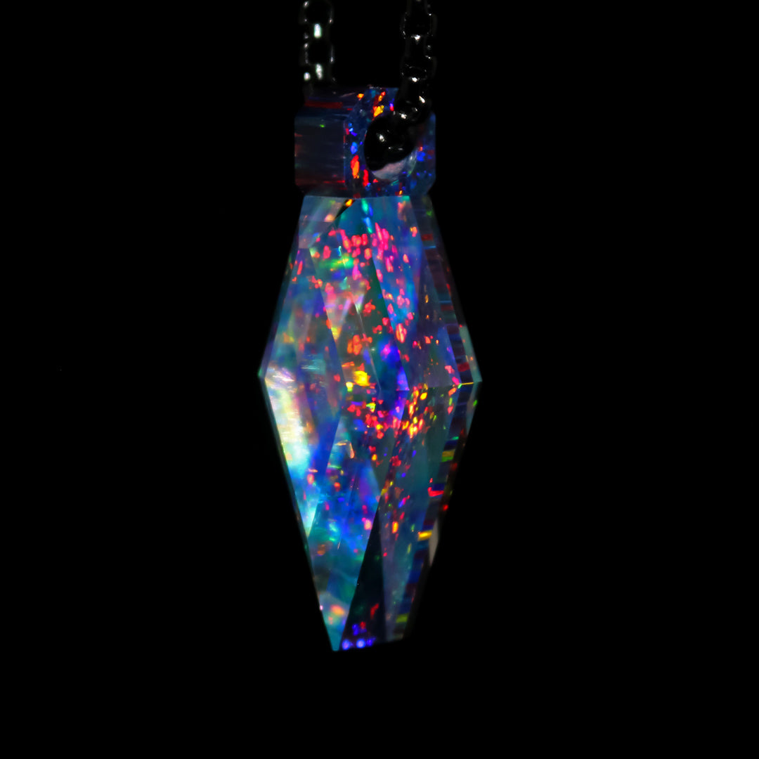 Cosmic Crystal Opal Pendant