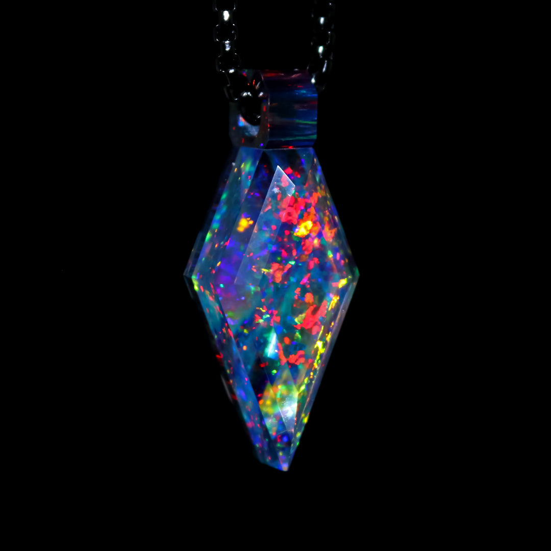 Cosmic Crystal Opal Pendant