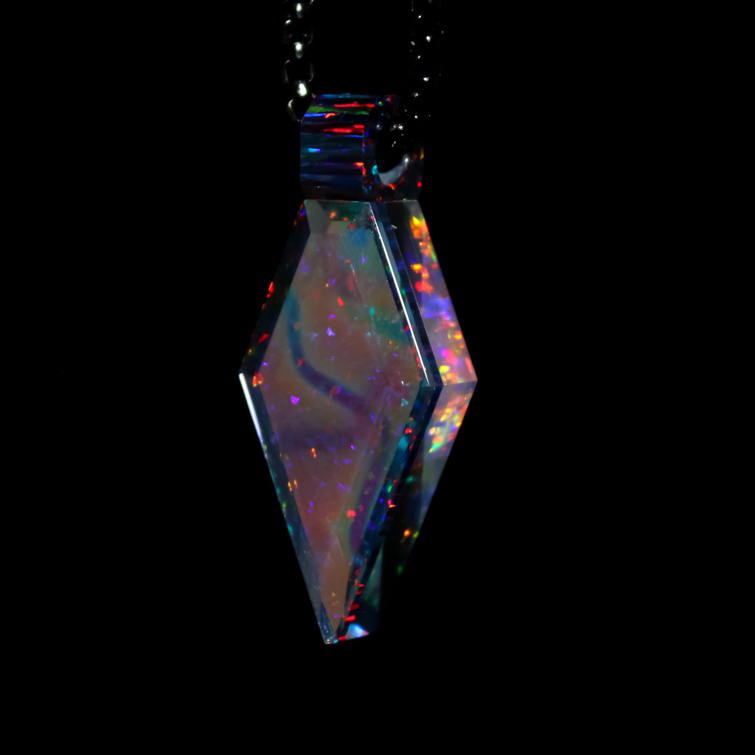 Cosmic Crystal Opal Pendant