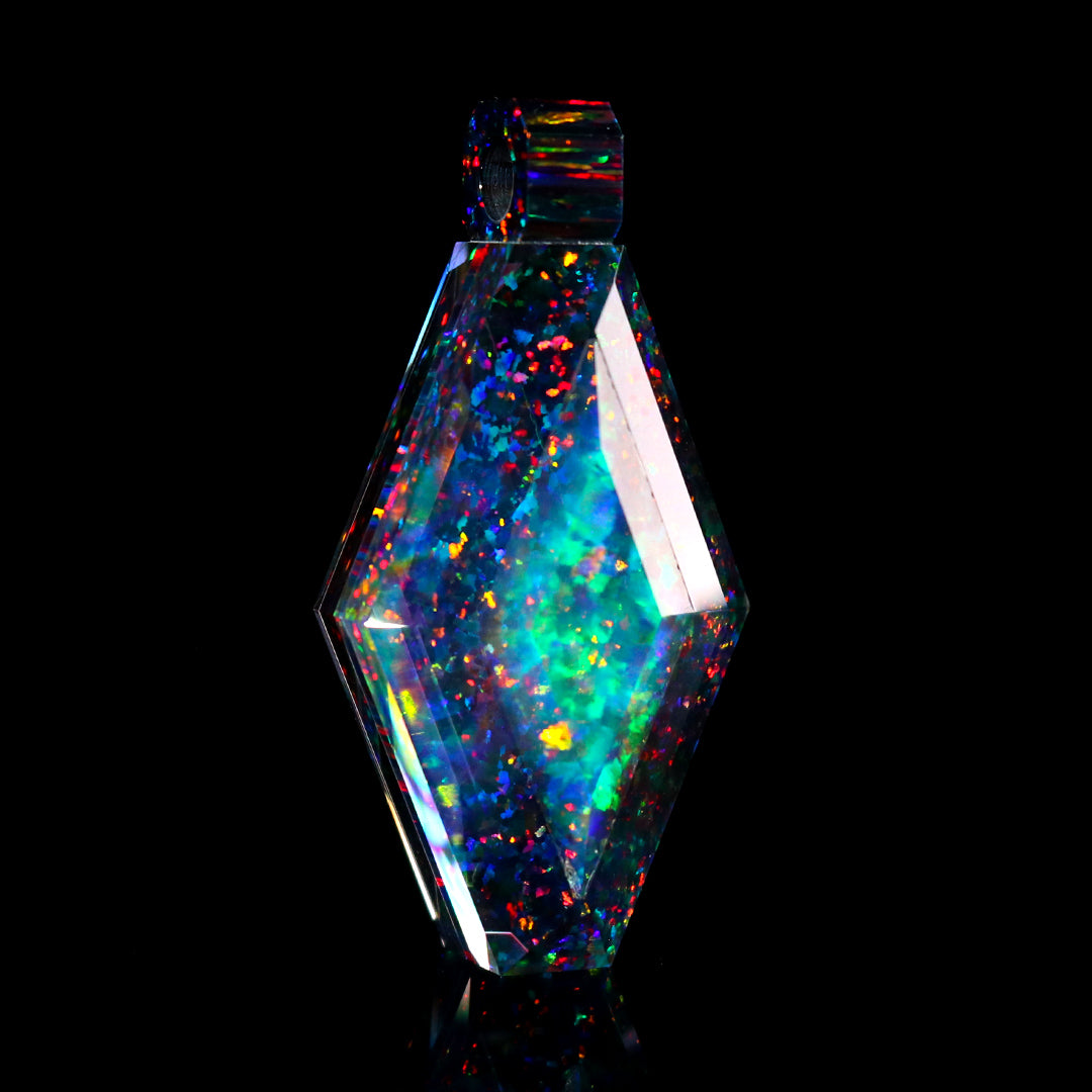 Cosmic Opal Gem Pendant