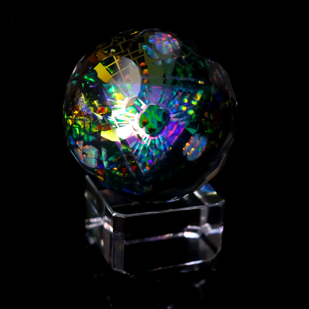 Faceted Illuminutty Socketed Opal Marble